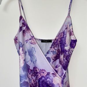 Slip 17 purple bodycon dress